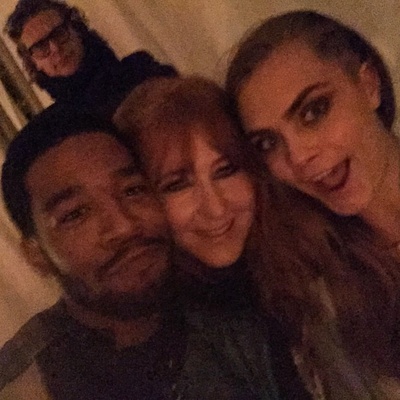 维密模特Cara Delevingne的的INS图片-(2015-01-09 16:09:58)@ctilburymakeup #CUDIMUNCHER #Georgieboy #photobomb #living #winning  #BOOM