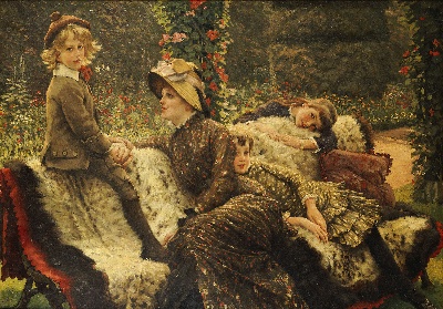 詹姆斯·迪索 James Tissot, 1836-1902 (油画)的油画作品-James_Tissot_P042