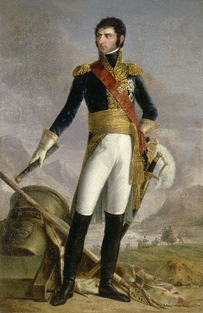 雅克-路易·大卫作品2的油画作品-Jean-Baptiste-Jules Bernadotte,Prince de Ponte-Corvo,roi de Suède,Maréchal de France(1763-1844)