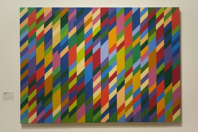 赖利的油画作品-Bridget Riley - Nataraja
