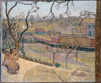 博纳尔作品的油画作品-Pierre Bonnard (015)