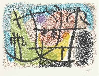 米罗作品的油画作品-008-米罗