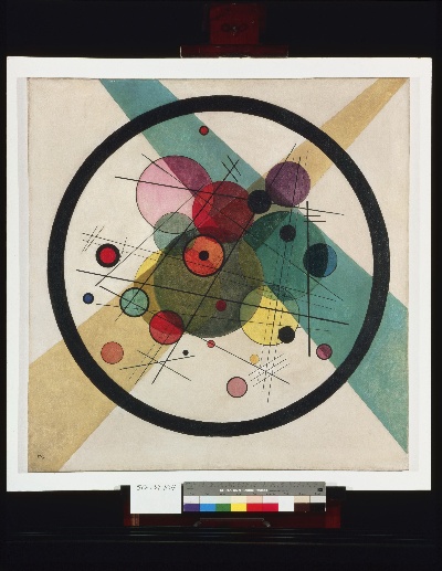 康丁斯基作品的油画作品-24.-Bauhaus.-Wassily-Kandinsky.-Barbican