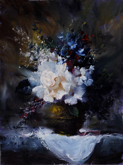 STILLLIFE静物之王1的油画作品-044#MH099=静物の王