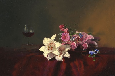 STILLLIFE静物之王4的油画作品-400#MH099=静物の王
