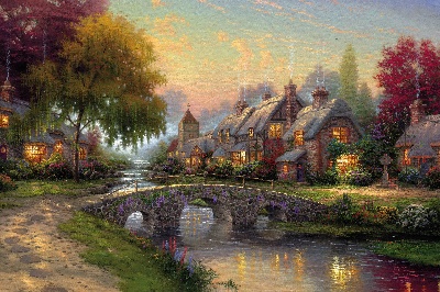 托马斯风景油画高清图集的油画作品-thomas-4