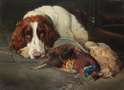 GO DOG犬题材油画高清图的油画作品-GODOG犬题材第二季1501=98