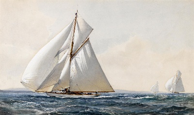 19世纪航海主题高清图集2的油画作品-3007航海25  (50)