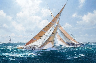 19世纪航海主题高清图集6的油画作品-2007A=new航海38 (9)