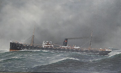 19世纪航海主题高清图集8的油画作品-3007航海new (5)