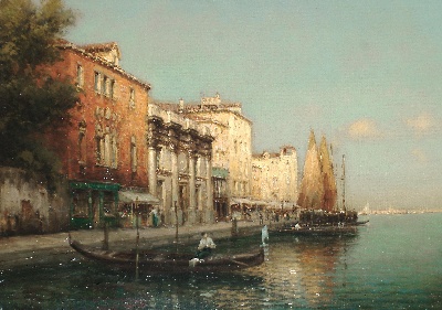 17-19世纪世界风景油画精选高清图集21 (11)的油画作品-风景第三季 (1004)