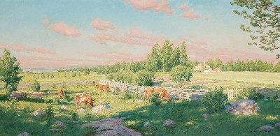 17-19世纪世界风景油画精选高清图集21 (11)的油画作品-风景第三季 (1009)