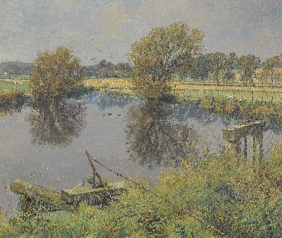 17-19世纪世界风景油画精选高清图集21 (4)的油画作品-风景第三季 (298)
