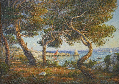 风景油画高清精选第二季 (16)的油画作品-0386#风景第二季MH-B
