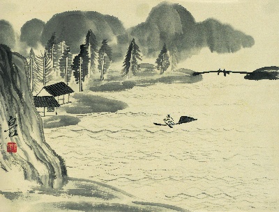 历代国画.源文件.借山图册（23开）单本的国画作品-齐白石借山图册（23开） (19)