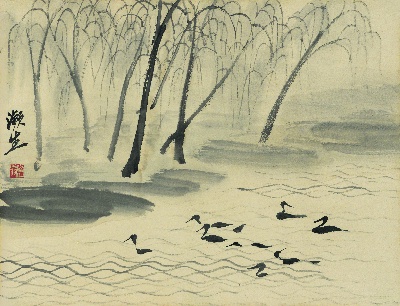 历代国画.源文件.借山图册（23开）单本的国画作品-齐白石借山图册（23开） (6)