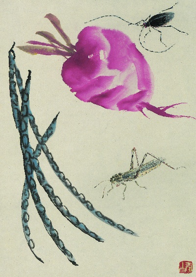历代国画.源文件.册页20开单本的国画作品-齐白石拍照册页20开-16