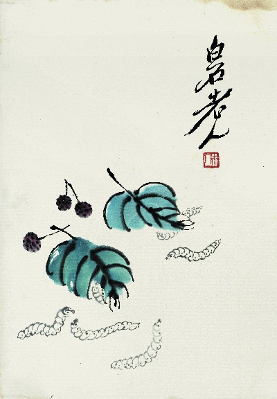 历代国画.源文件.散片16张的国画作品-齐白石-散片16幅627