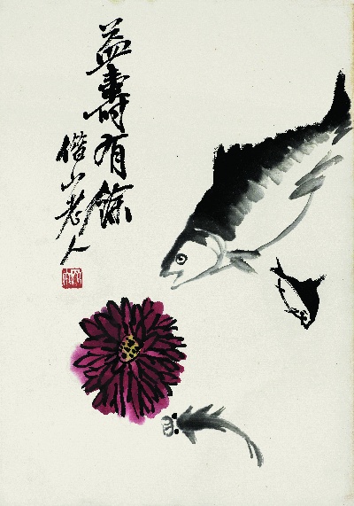 历代国画.源文件.散片16张的国画作品-齐白石-散片16幅630
