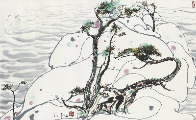 吴冠中作品集.吴冠中.03 作品TIF的国画作品-43#吴冠中MH057