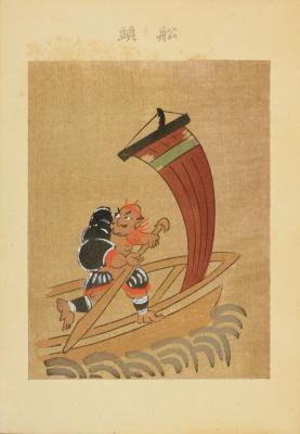 日本绘画日本浮世绘大津绘的绘画作品