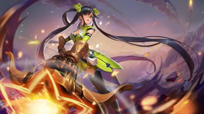 英雄联盟.孙尚香的作品-孙尚香-千金重弩1