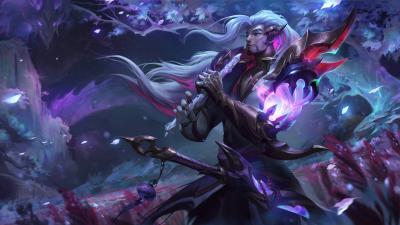 英雄联盟海报更新10月21日-11.21版本的作品-神龙尊者梦龙亚索
