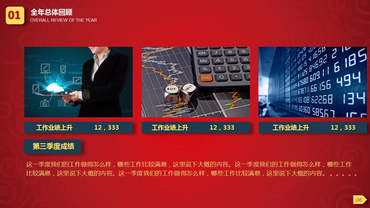 商务.工作总结4工作汇报 年终总结——11的PPT模板-7/37