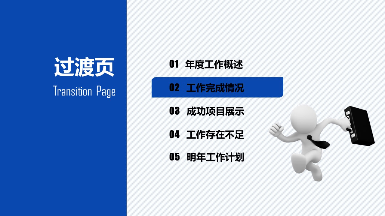 商务.工作总结4工作汇报 年终总结——45的PPT模板-9/45