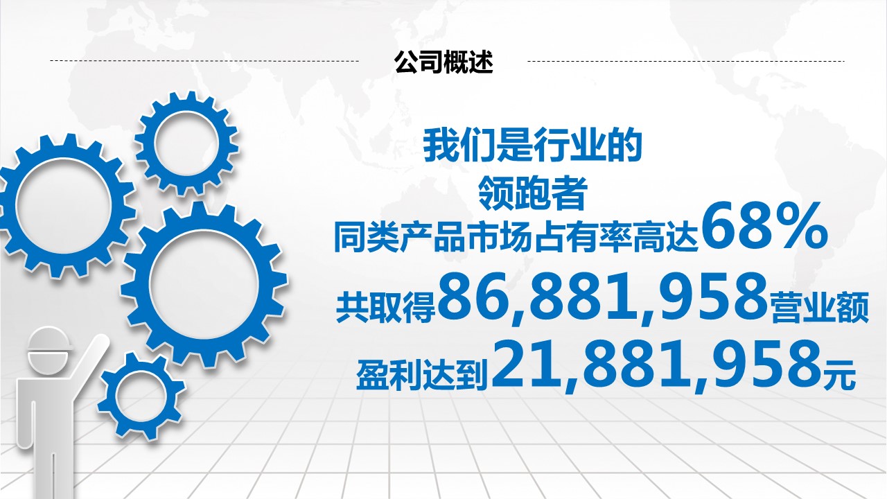 商务.企业宣传产品介绍ok企业介绍精品——图文的PPT模板-6/47