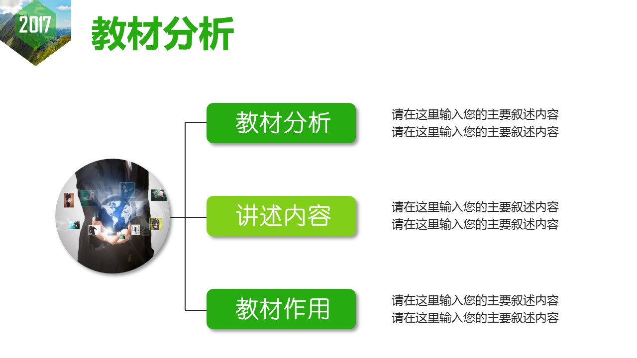 商务.套述职报告182的PPT模板-4/37
