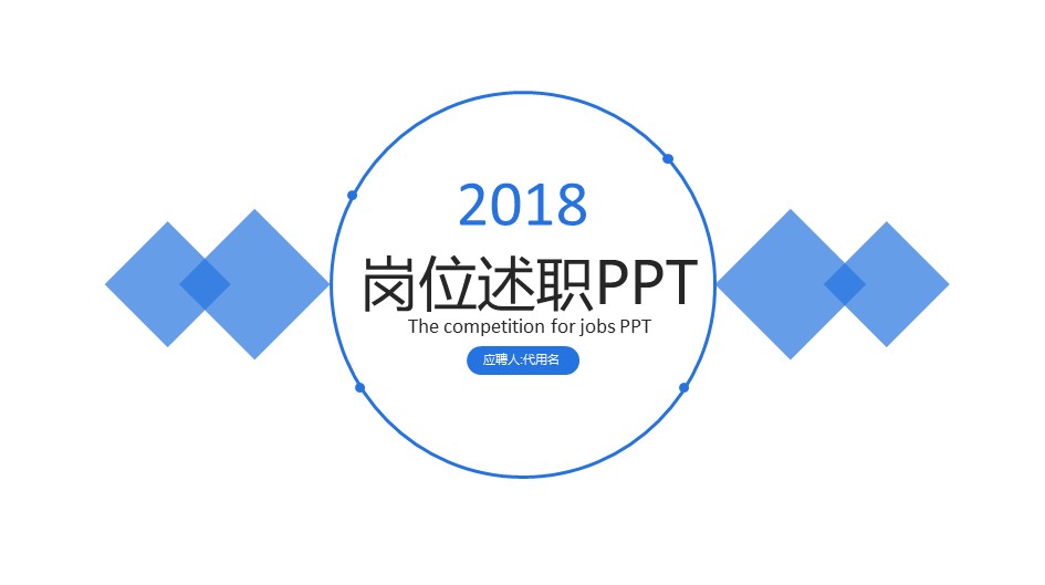 商务.述职报告2174的PPT模板-1/31