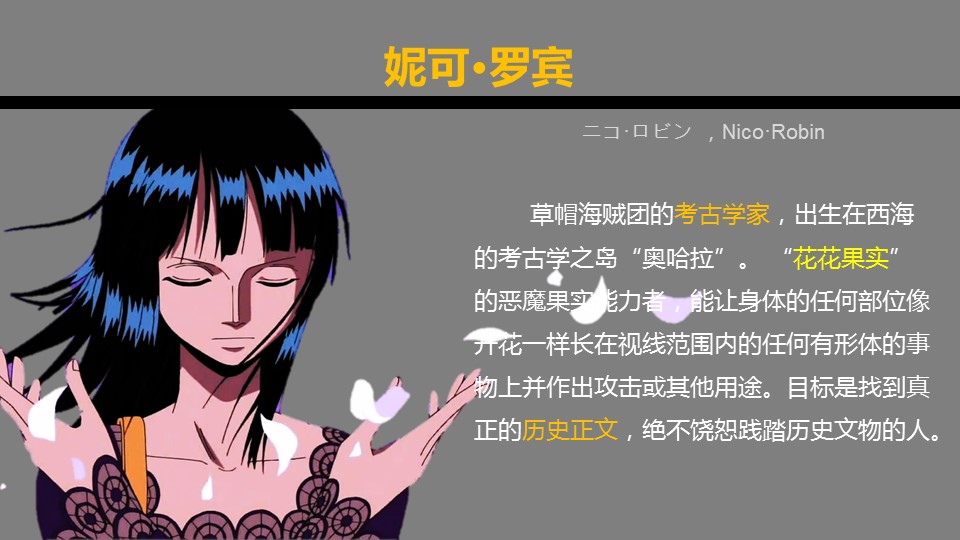 卡通儿童.静态.46.海贼王主要人物介绍PPT的PPT模板-8/16