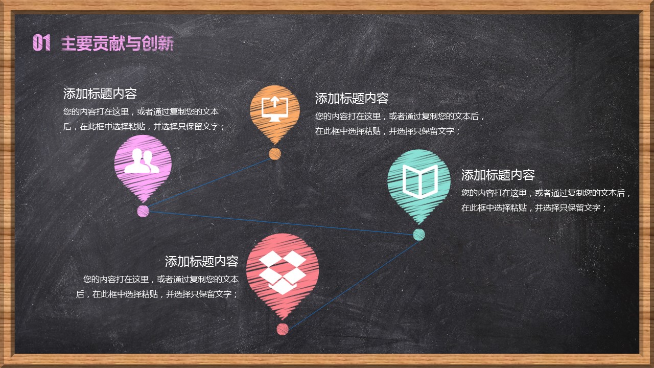 其他.黑板风格 61的PPT模板-8/37