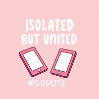 新冠肺炎GIF的gif-Register To Vote United GIF by #GoVote