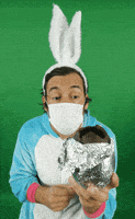 新冠肺炎GIF的gif-Chocolate Egg GIF by Muyloco