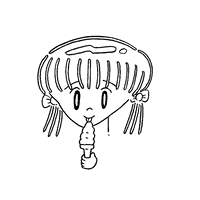 女人的gif-lick GIF by Satoshi Jimbo