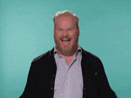 开心GIF的gif-happy fangirl GIF by Jim Gaffigan