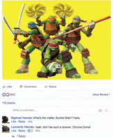 莱昂纳多·迪卡普里奥GIF的gif-nickelodeon no GIF by Teenage Mutant Ninja Turtles