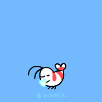 谢谢的gif-Love You GIF by pikaole
