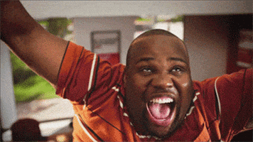 谢谢的gif-happy can't stop won't stop GIF