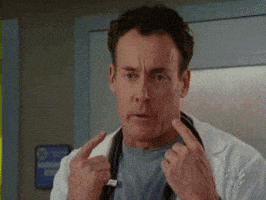你说的都对的gif-dr cox shrug GIF