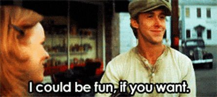好玩的gif-ryan gosling fun GIF