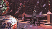 モトクロス斉藤的gif的gif-雪