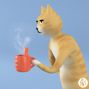 劇団ネコ的gif的gif-イケてる猫