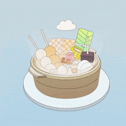Wuxi Wang的gif的gif-おでん温泉