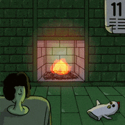 muromuron的gif的gif-あわてんぼうオジサン　〜晩秋のメリー・Xマス〜