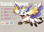 M.Nishimura的gif的gif-【RT Monsters】FeatherDragon Lv.20
