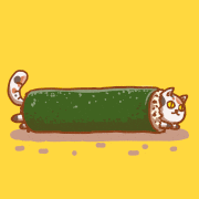Percolate Galactic的gif的gif-Cat Sushi