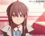 映画『HELLO WORLD』【公式】的gif的gif-ありがとうございます